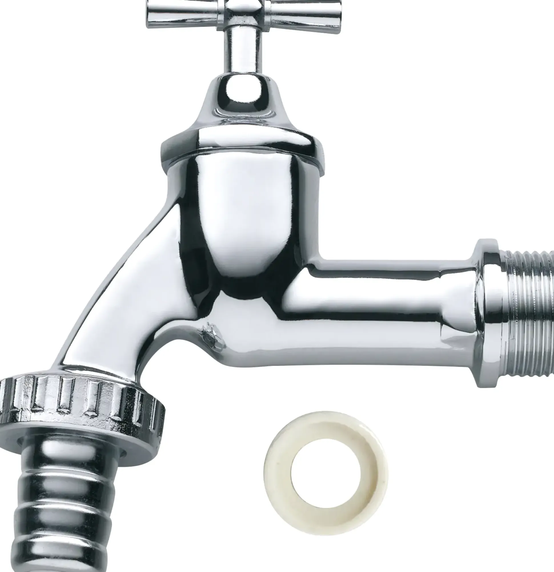 Arves Auslaufhahn 3/4" chrom