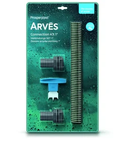 Arves Regentonnen Verbindungs Set 1'' (25 mm) basalt