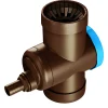 Arves Wassersammler mit Netzfilter dunkelbraun