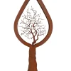 Badeko Baum Toskana 140 x 55 x 20 cm rostbraun