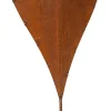 Badeko Herz Kaprun 38 x 17 cm rostbraun