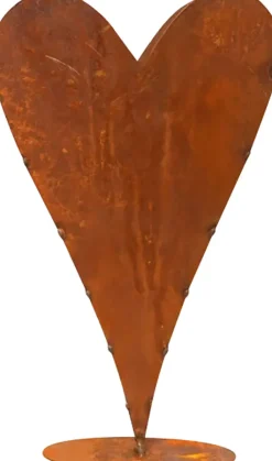 Badeko Herz Kaprun 38 x 17 cm rostbraun