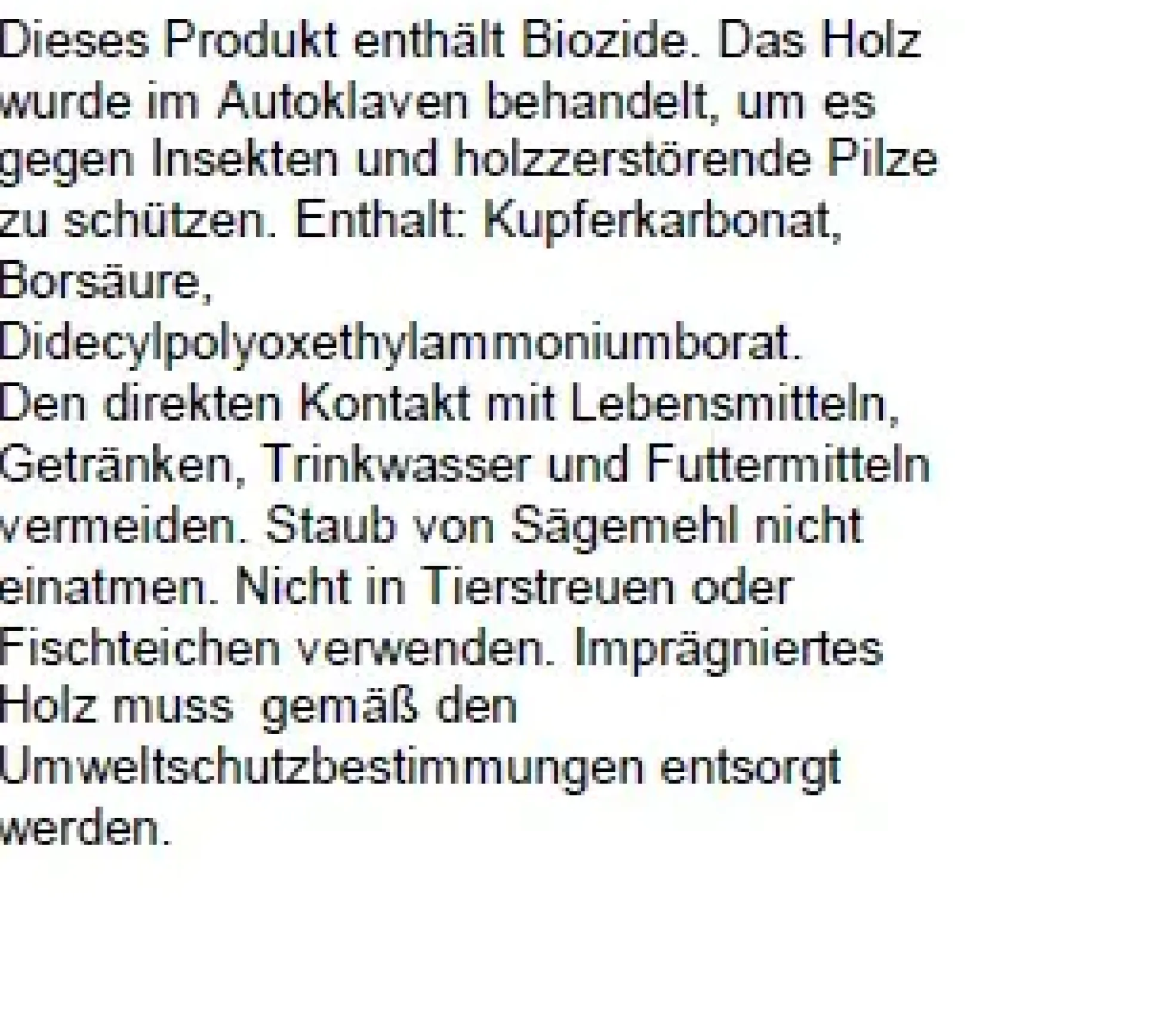 Baumpfahl 120 cm, Ø 8 cm, kesseldruckimprägniert