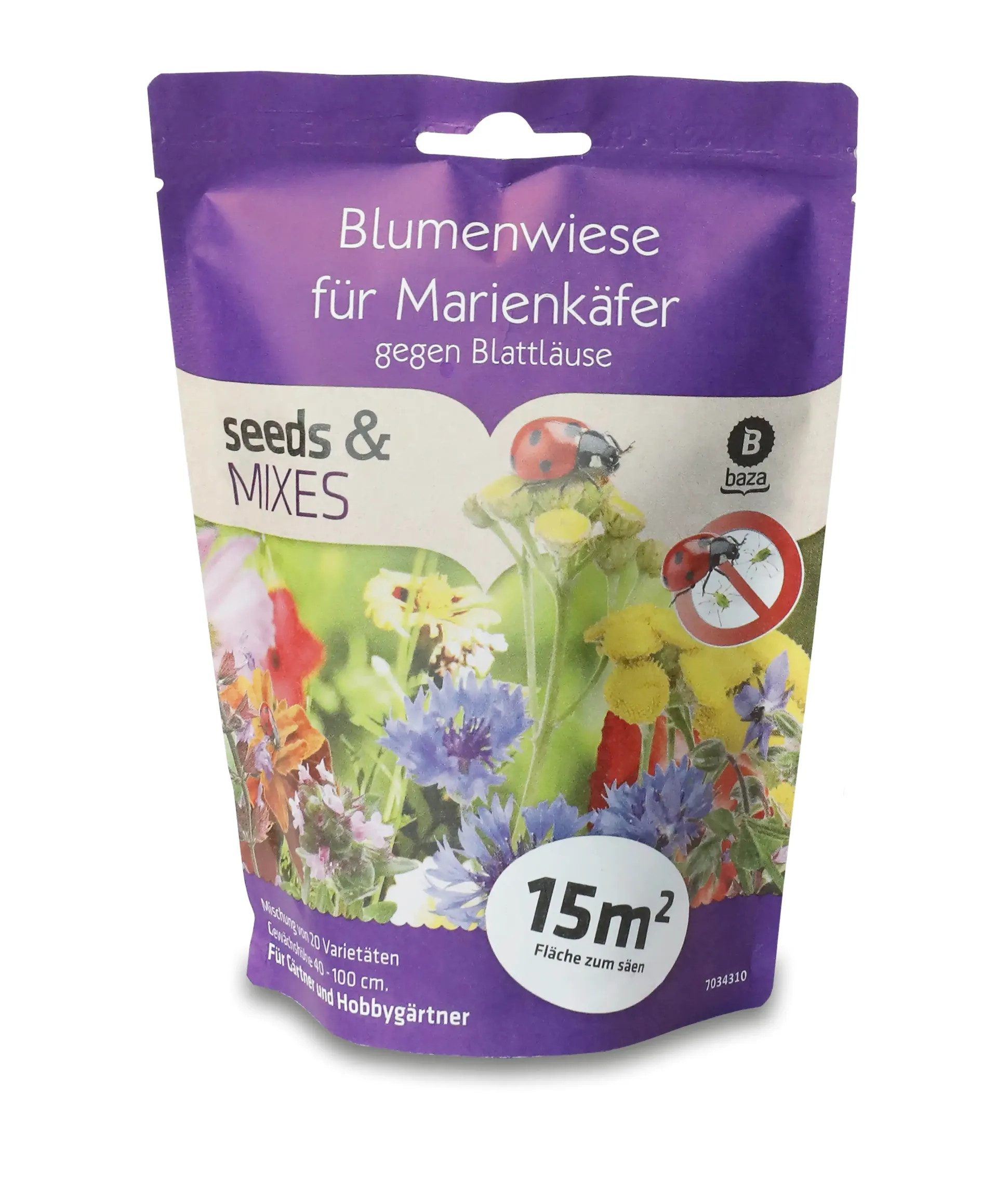 Baza Seeds Blumenwiese für Marienkäfer