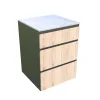 Bellano Living Element für Outdoorküchen inkl. 3 Schubladen eiche