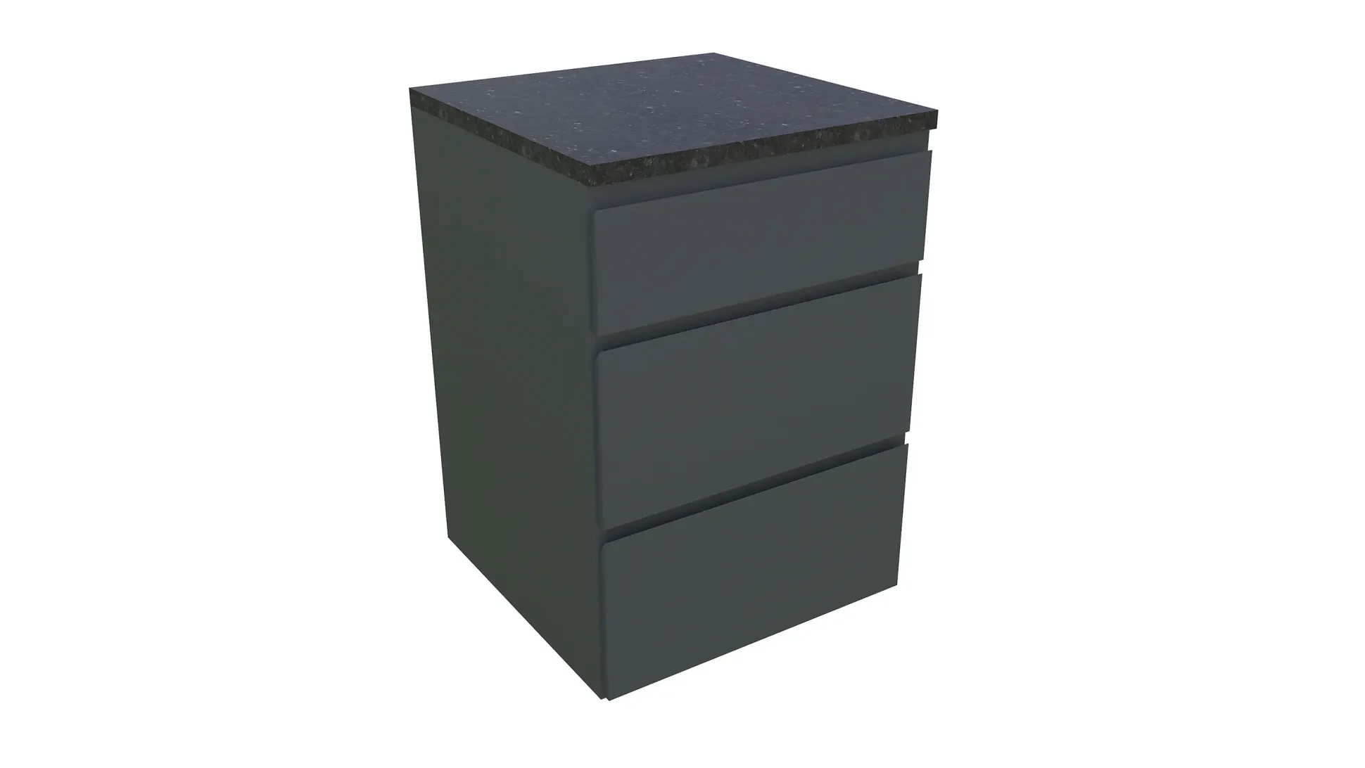 Bellano Living Element für Outdoorküchen inkl. 3 Schubladen anthrazit granit