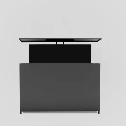 Bellano Living TV Lift Schrank Outdoor dunkelgrau