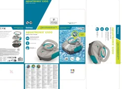 Bestway Akku Poolroboter AquaTronix G100 grau blau