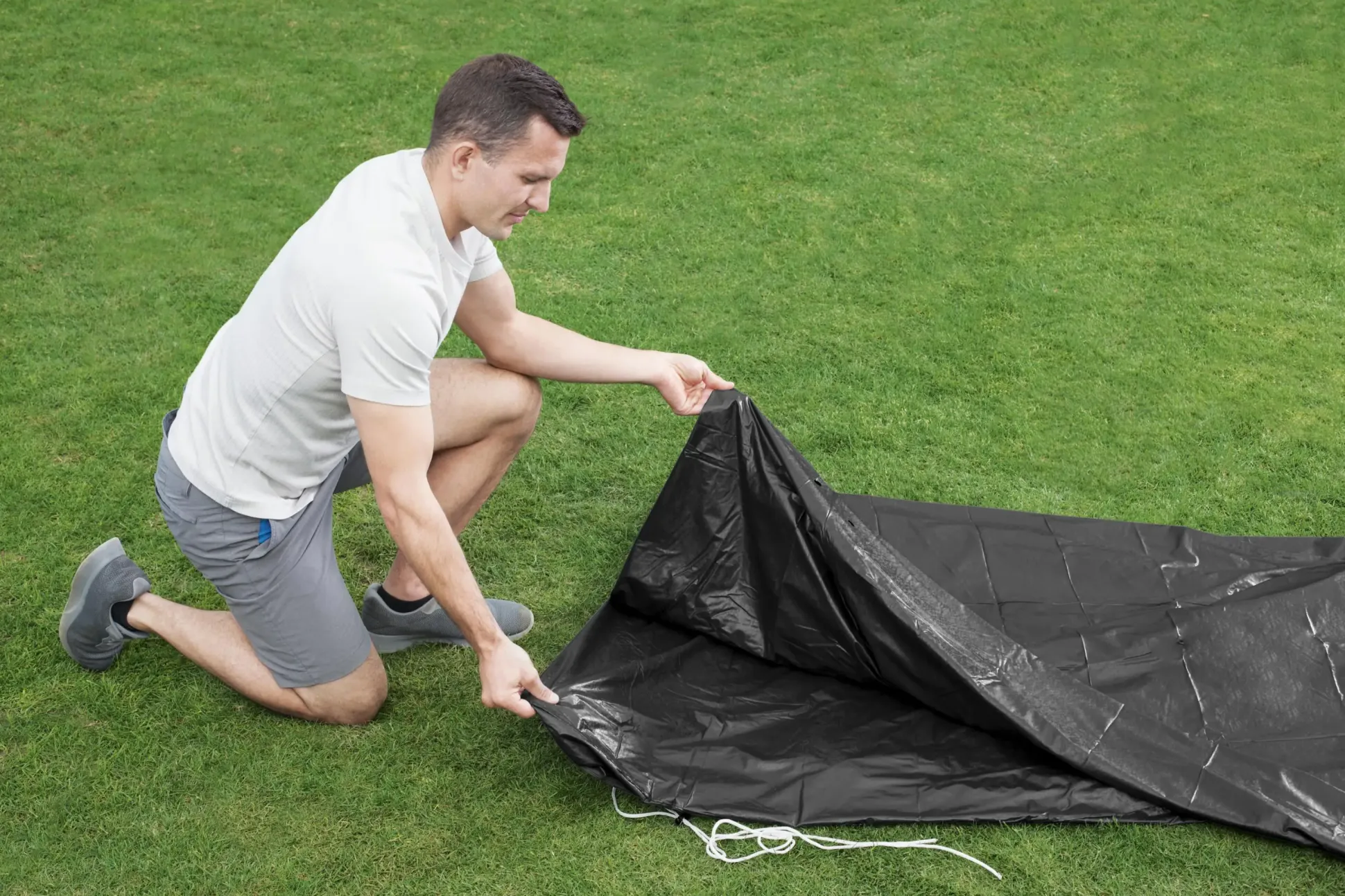 Bestway Flowclear Abdeckplane PVC Ø 370 cm