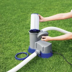 Bestway Flowclear Filterkartusche Gr.III Maße: 10,6 x 20,3 cm