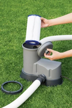 Bestway Flowclear Filterkartusche Gr.III Maße: 10,6 x 20,3 cm