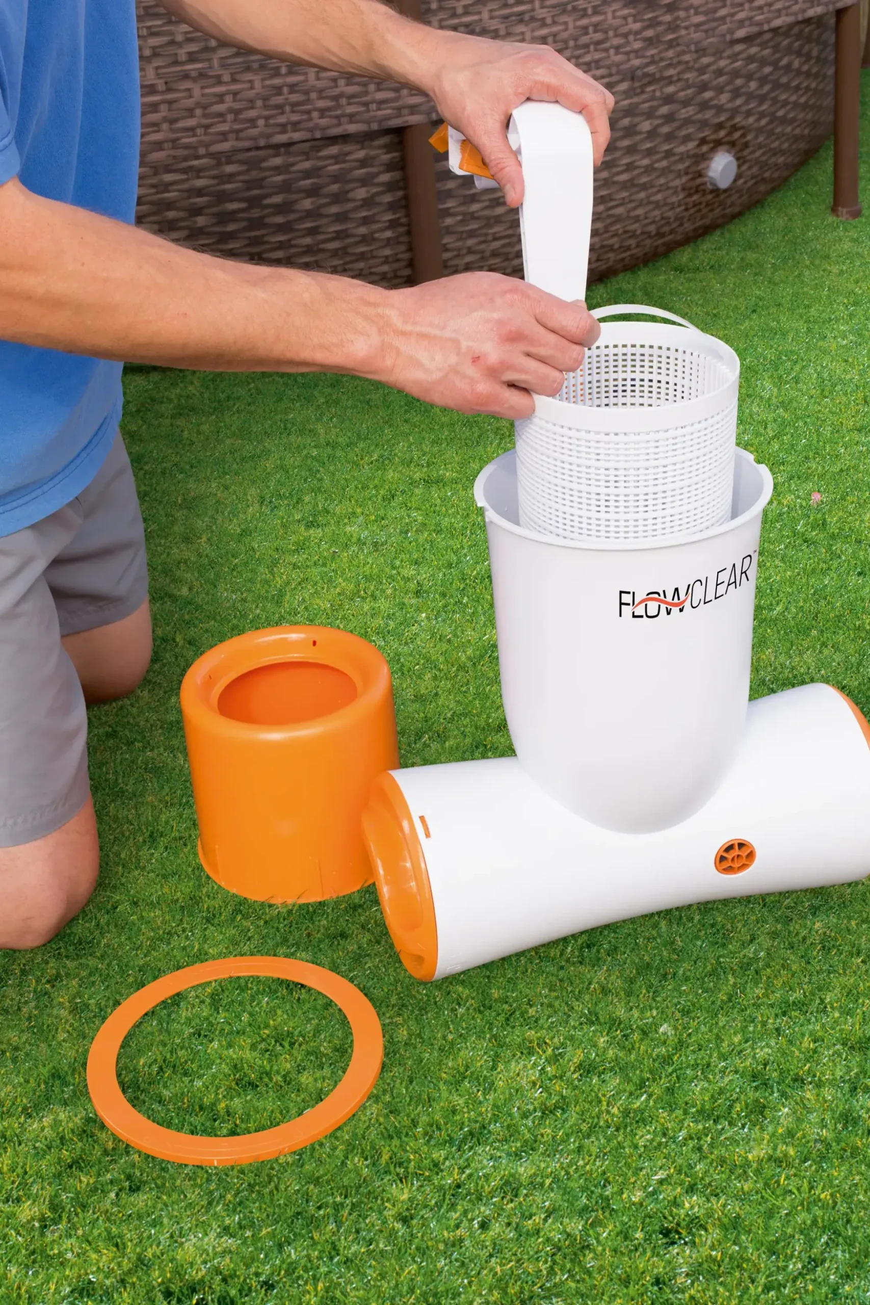 Bestway Flowclear Skimatic 2-in-1 Einhängeskimmer