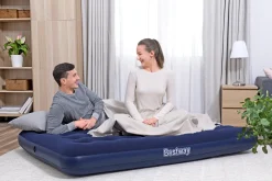 Bestway Luftbett Double Blue Horizon dunkelblau 191 x 137 x 30 cm