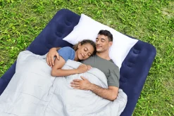 Bestway Luftbett Double Blue Horizon dunkelblau 191 x 137 x 30 cm