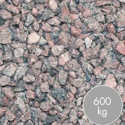 Big Bag Granitsplitt Nordisch rot 8 - 16 mm 600 kg