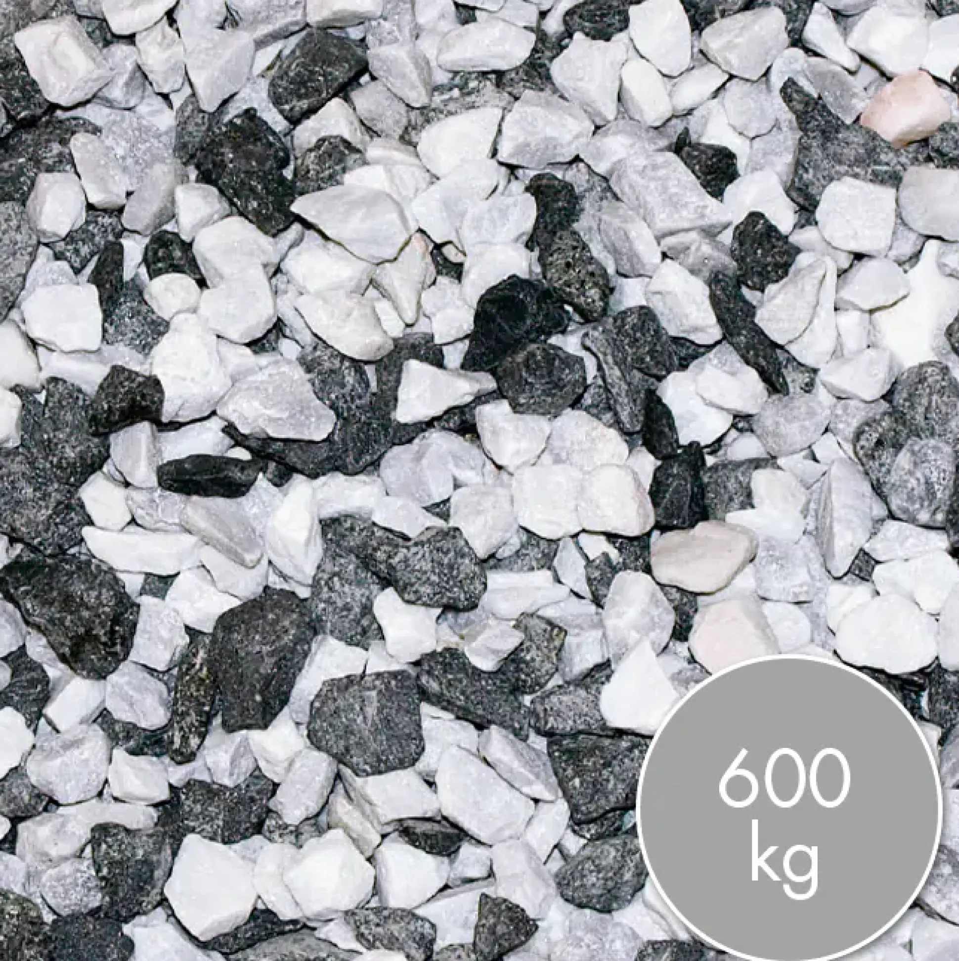 Big Bag Marmorsplitt Icy Mix 8 - 16 mm 1000 kg