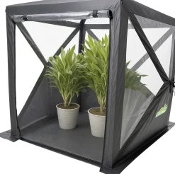 BioGreen Überwinterungszelt Pflanzen Alaska L Premium anthrazit 150 x 180 cm