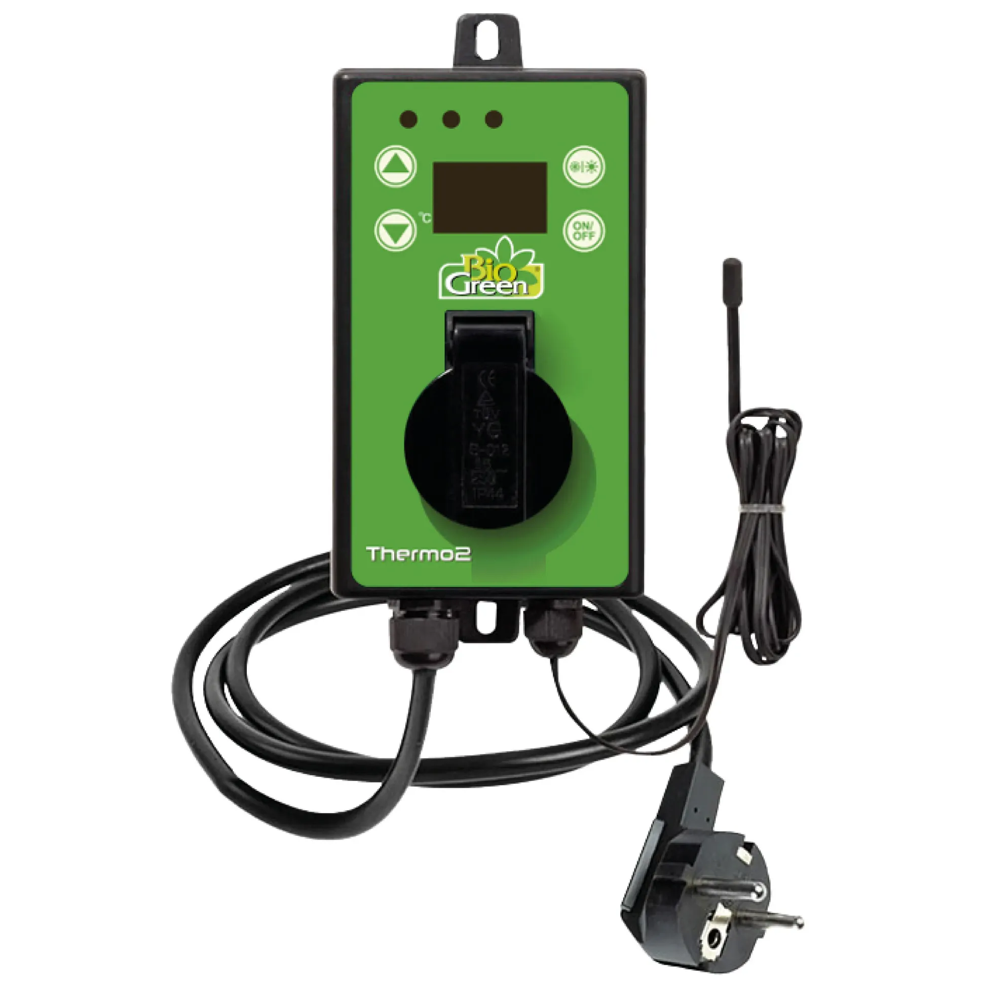 Biogreen Digital Thermostat "THERMO 2" für Heizungen und Lüfter