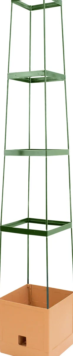 BioGreen Hochbeet Schneckenzaun Übergangsstück silber 16 cm