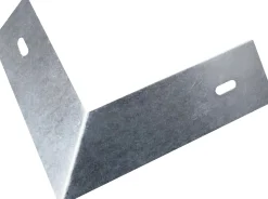 BioGreen Hochbeet Schneckenzaun Eckstück silber 12,5 x 4 cm