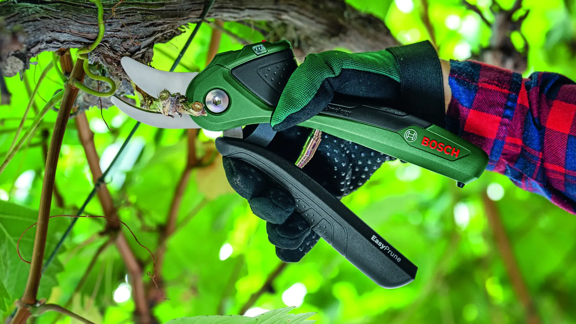 Bosch Akku-Gartenschere EasyPrune inkl. Ladekabel