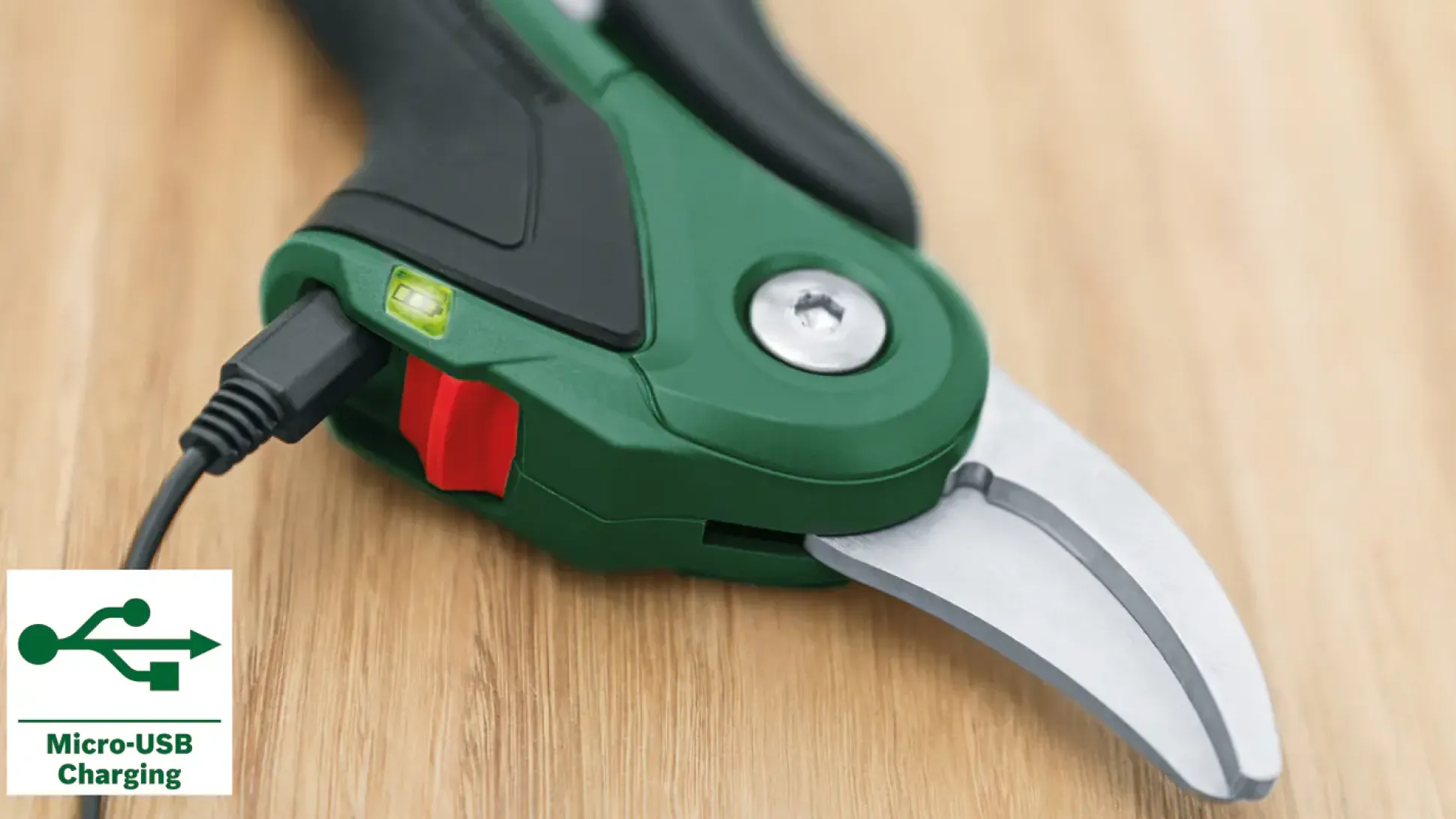 Bosch Akku-Gartenschere EasyPrune inkl. Ladekabel