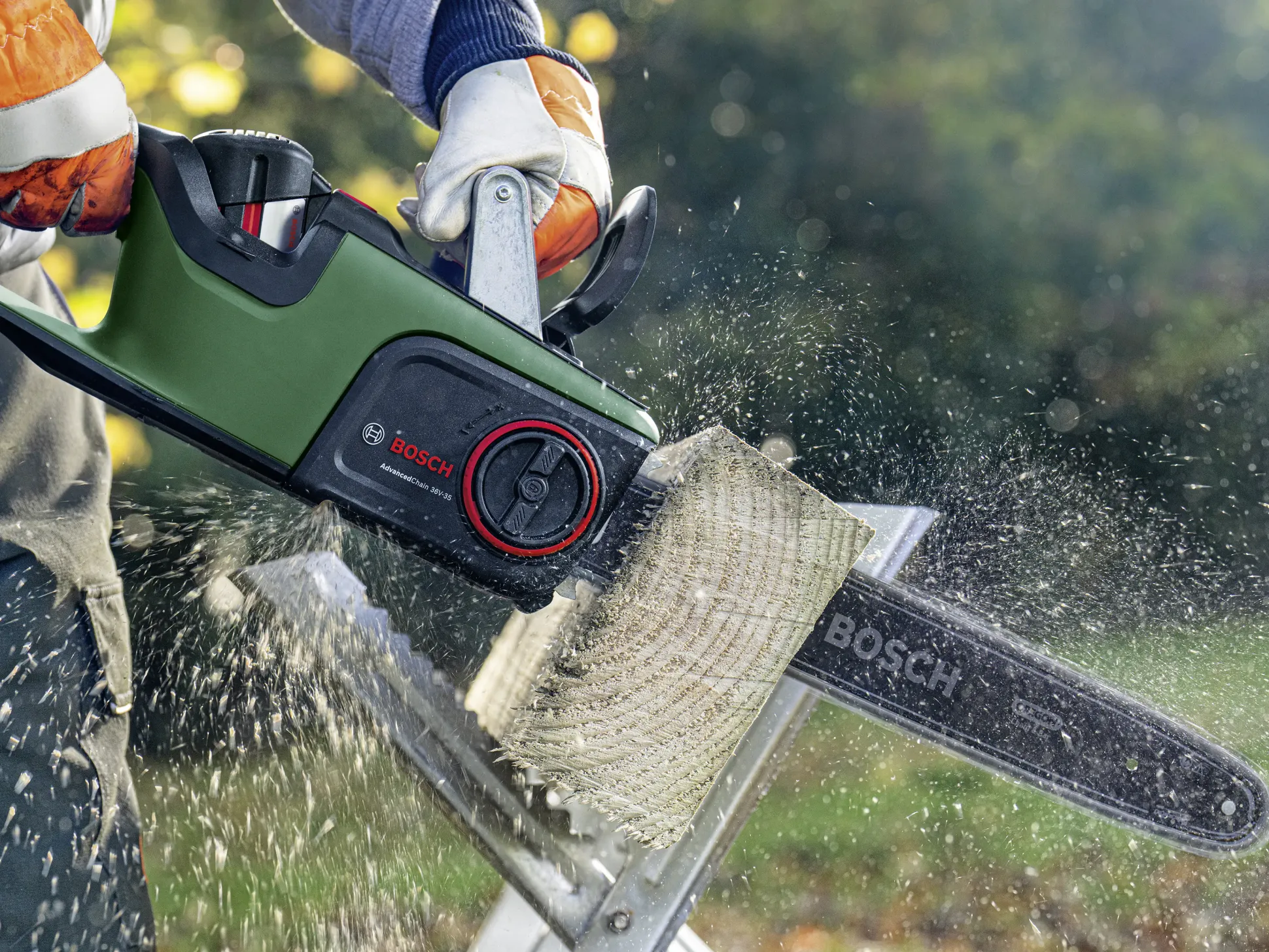 Bosch Akku-Kettensäge AdvancedChain 36V Solo