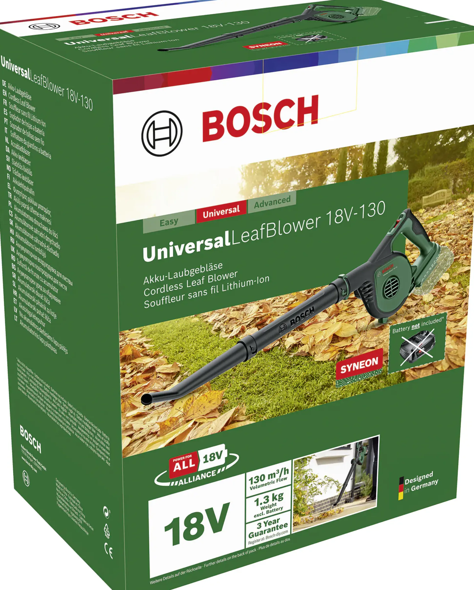 Bosch Akku-Laubbläser 18V UniversalLeafBlow solo