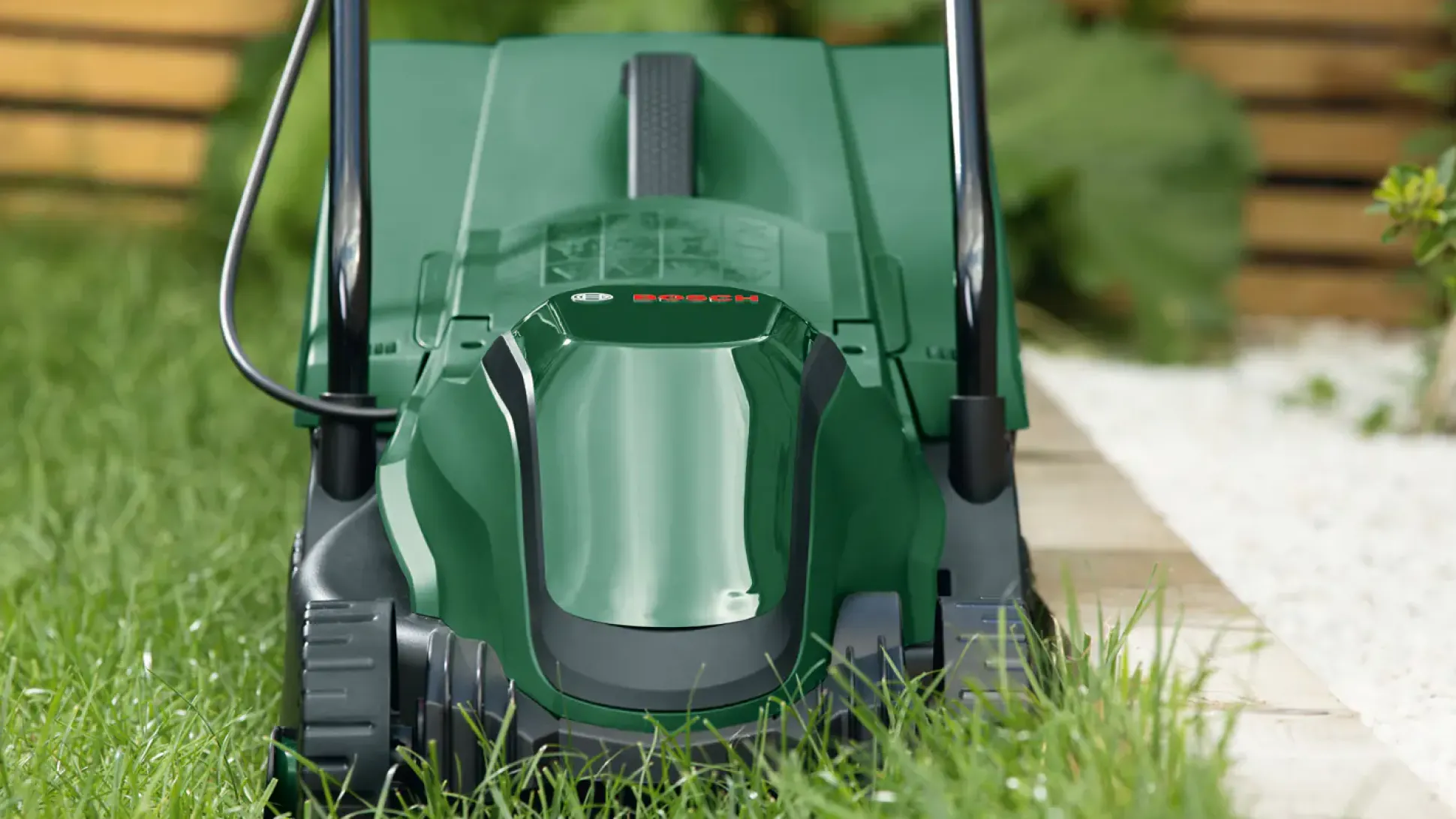 Bosch Akku-Rasenmäher-Set EasyMower 18 V inkl. Akku-Rasentrimmer EasyGrassCut 18 V + Akku & Ladegerät