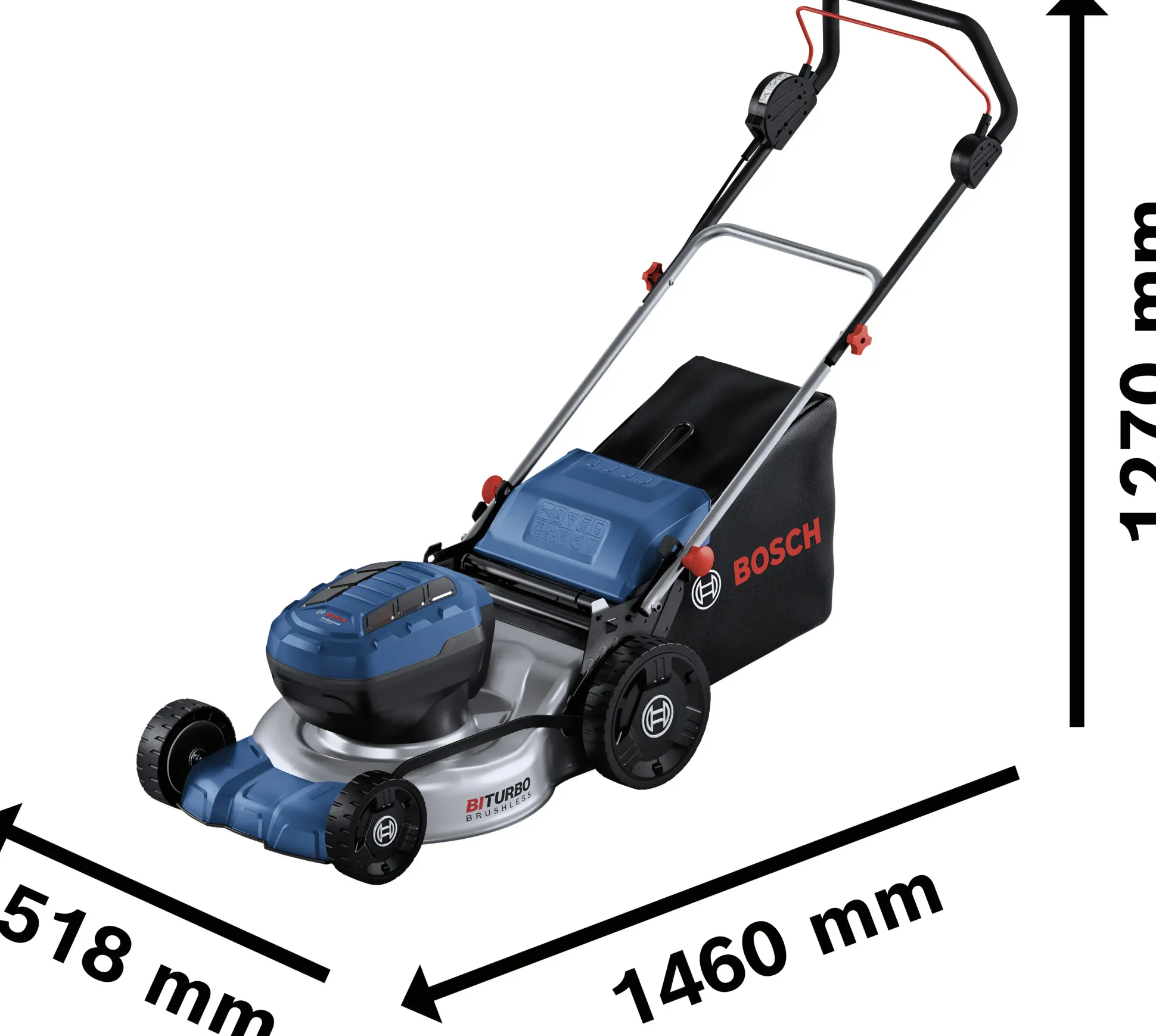 Bosch Professional Akku-Rasenmäher GRA 18V2-46 Solo