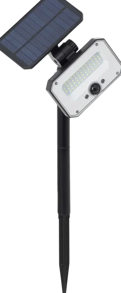 Brilliant Solarleuchte Joplin 7W neutralweiß Bewegungsmelder