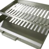 Buschbeck Feuerrost & Aschepfanne edelstahl, 46 x 30 x 9 cm