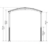 Canopia Carport Arcadia Alpine 8500 863 x 359 x 307 cm
