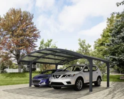 Canopia Carport Arizona Wave 495 x 578 cm anthrazit