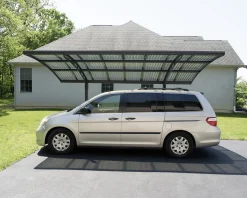 Canopia Carport Arizona Wave 5000 Grau Alu 495 x 289 cm
