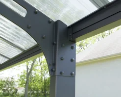 Canopia Carport Arizona Wave 5000 Grau Alu 495 x 289 cm