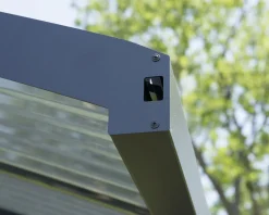 Canopia Carport Arizona Wave 5000 Grau Alu 495 x 289 cm