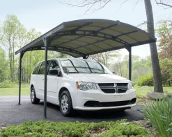 Canopia Carport Atlas 5000 Grau Alu 288 x 495 cm