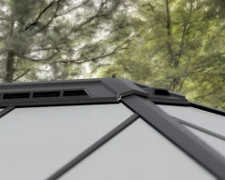 Canopia Carport Colorado Grau Alu 426 x 487 cm