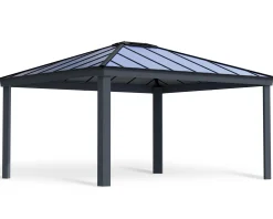Canopia Carport Colorado Grau Alu 426 x 487 cm