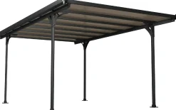 Canopia Carport MODENA 5000 ca. 504 x 300 cm, Aluminium schwarz - B-Ware