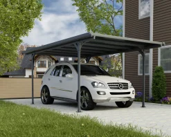 Canopia Carport Verona 5000 Grau Alu 504 x 299 cm