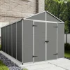 Canopia Gerätehaus Rubicon Alu grau 453 x 227 cm