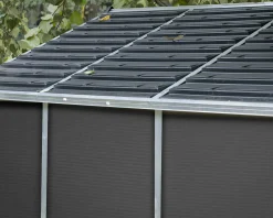 Canopia Gerätehaus Rubicon Alu grau 603 x 227 cm