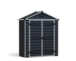 Canopia Gerätehaus Skylight Alu grau 90 x 185 cm