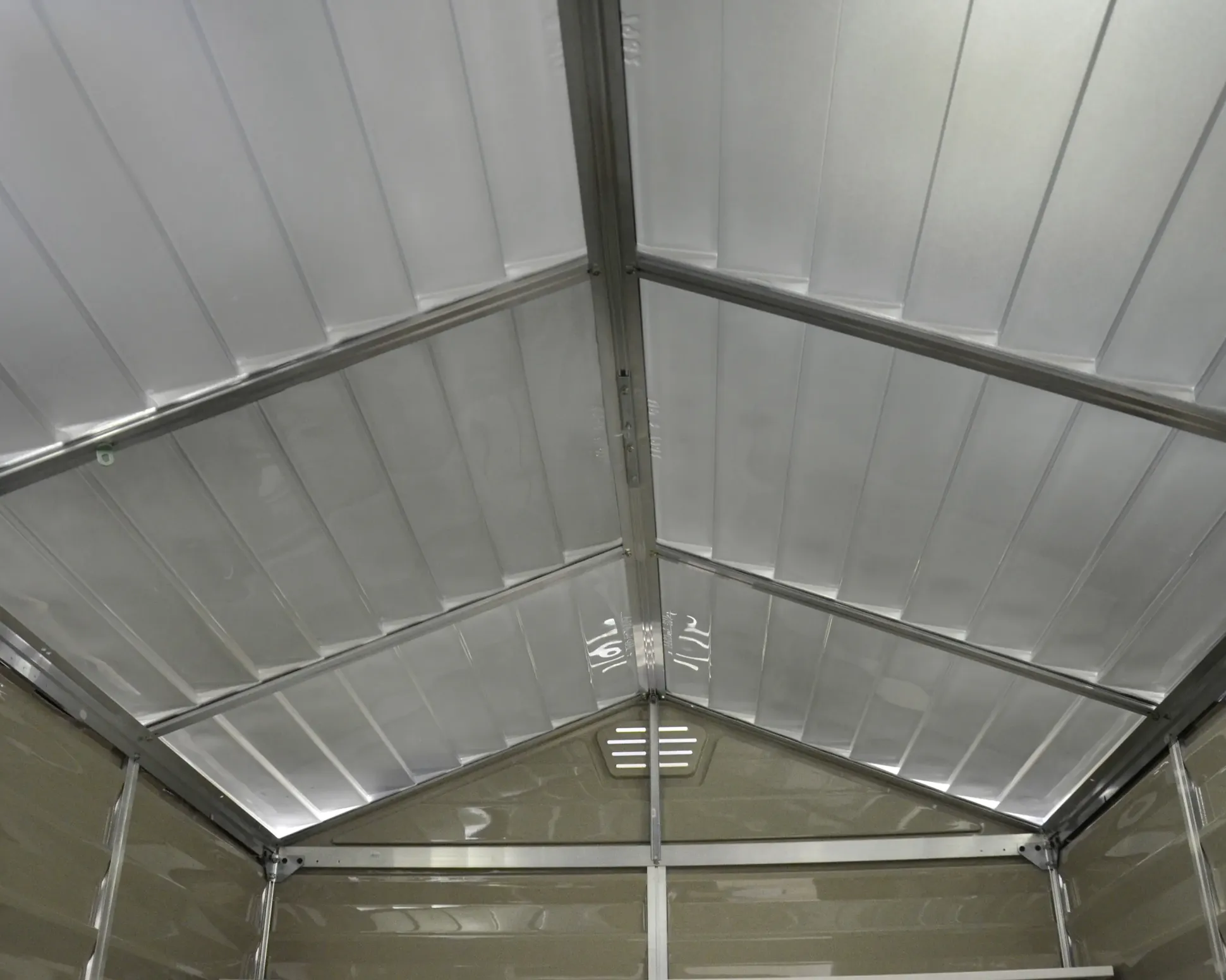 Canopia Gerätehaus Skylight Alu tan 177 x 121 cm