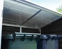 Canopia Gerätehaus Voyager Alu grau 90 x 139 cm