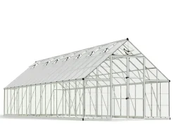 Canopia Gewächshaus Balance Alu silber 964 x 304 cm