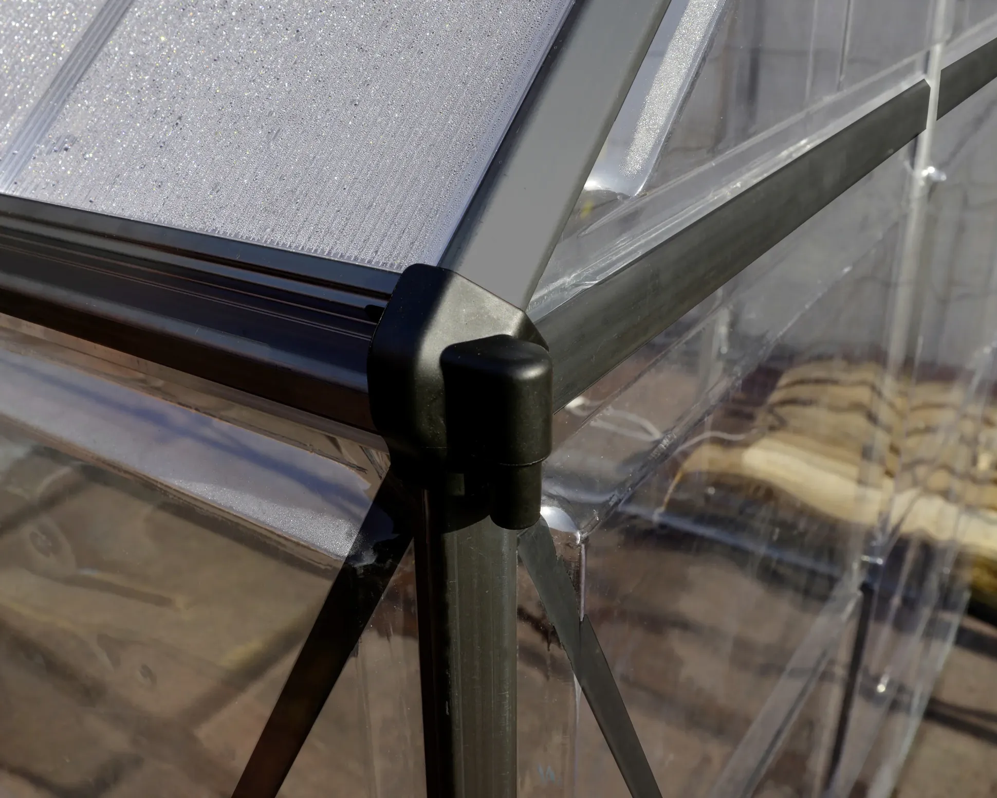 Canopia Gewächshaus Balance Alu grau 607 x 244 cm