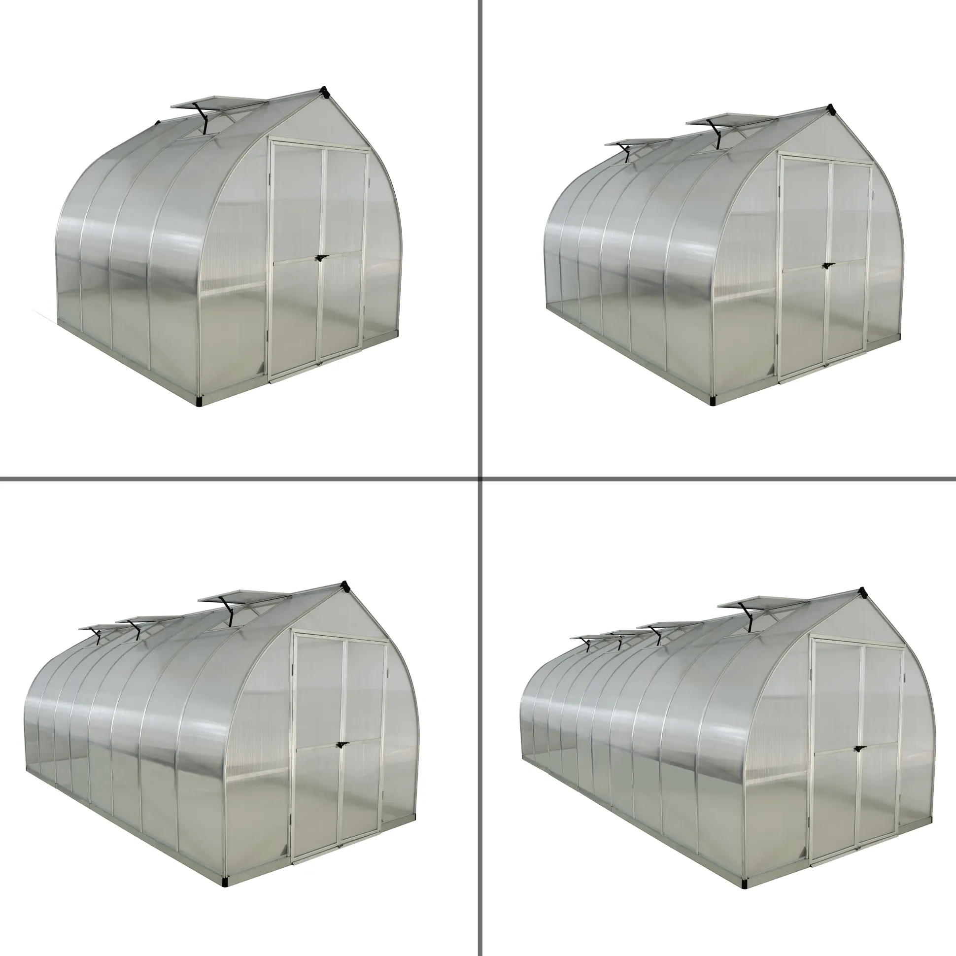 Canopia Gewächshaus Bella 8X20 244 x 601 x 219 cm